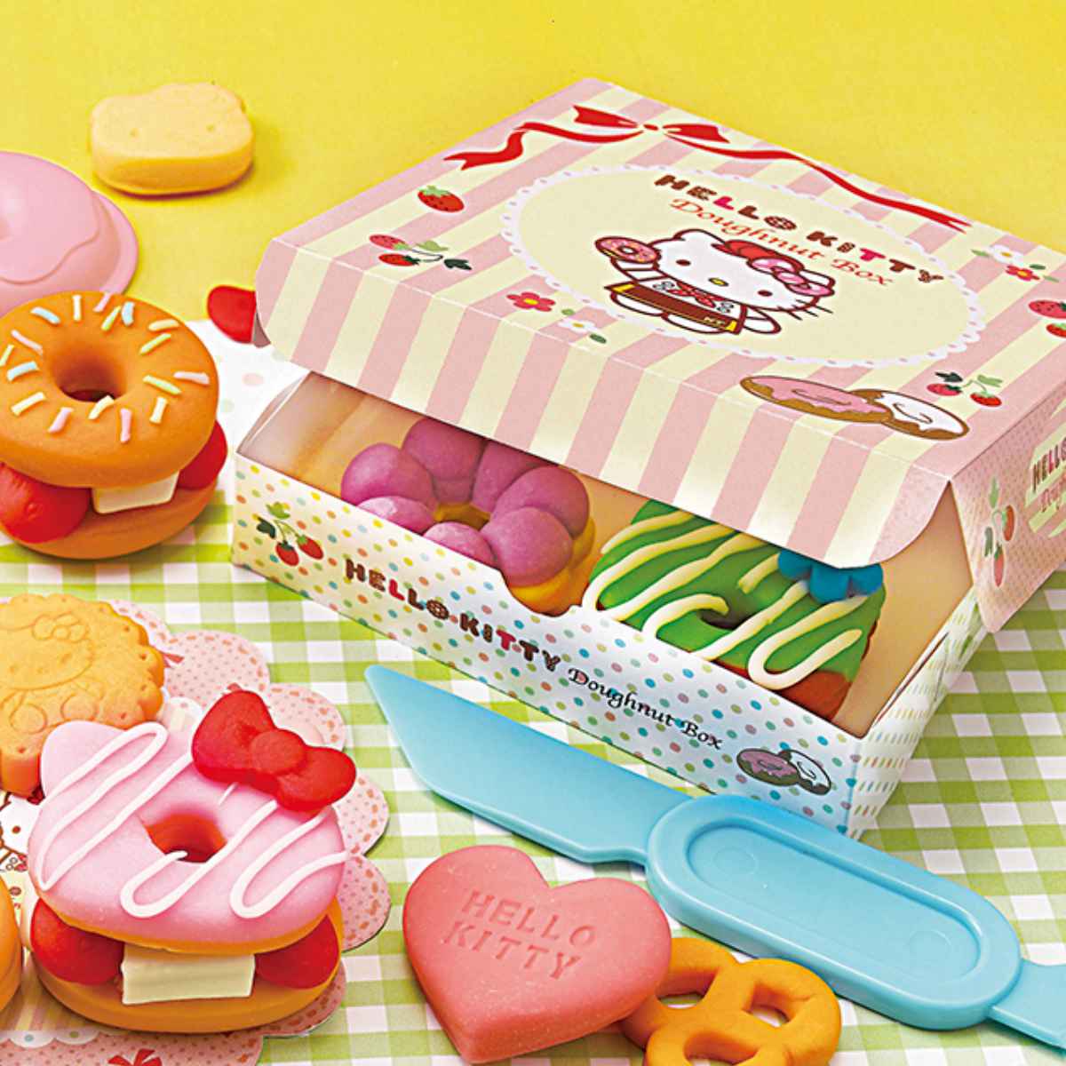 ねんど 型 ドーナツ屋さんセット ハローキティ （ 知育玩具 玩具