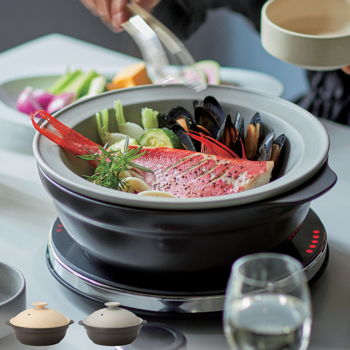 蒸し 土鍋 IH対応」の人気商品一覧 | 安い商品を通販サイトから探す