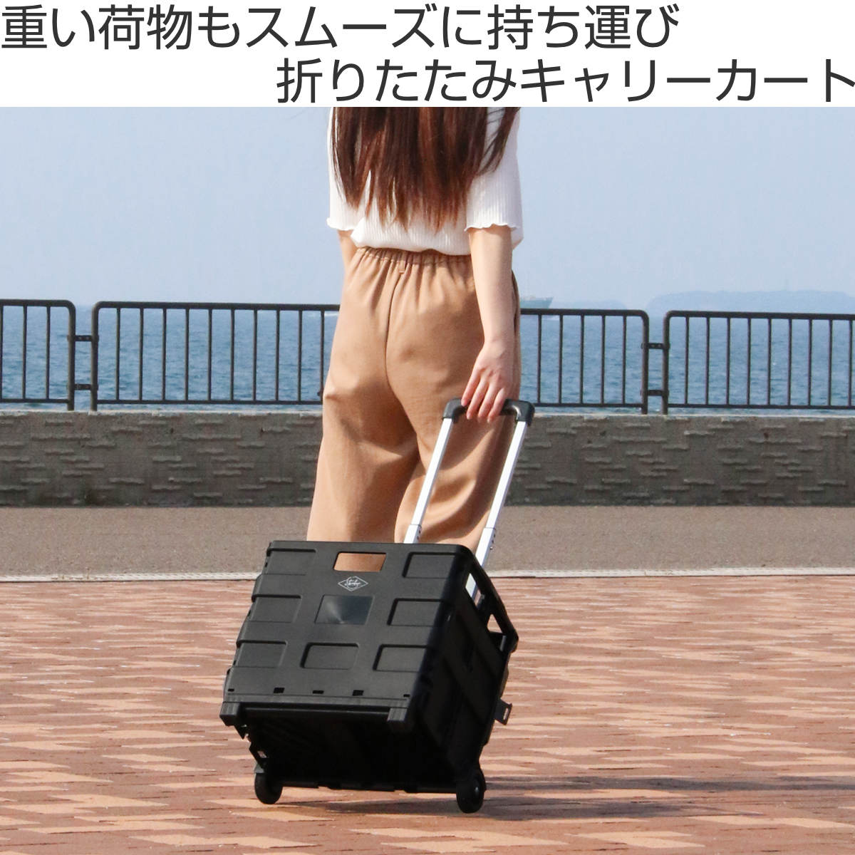 キャリーカート 折りたたみ フォールディングキ...の詳細画像1