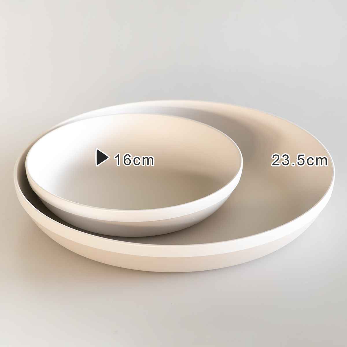 宮本産業 プレート 16cm S MIN FARG プラスチック 子供用食器