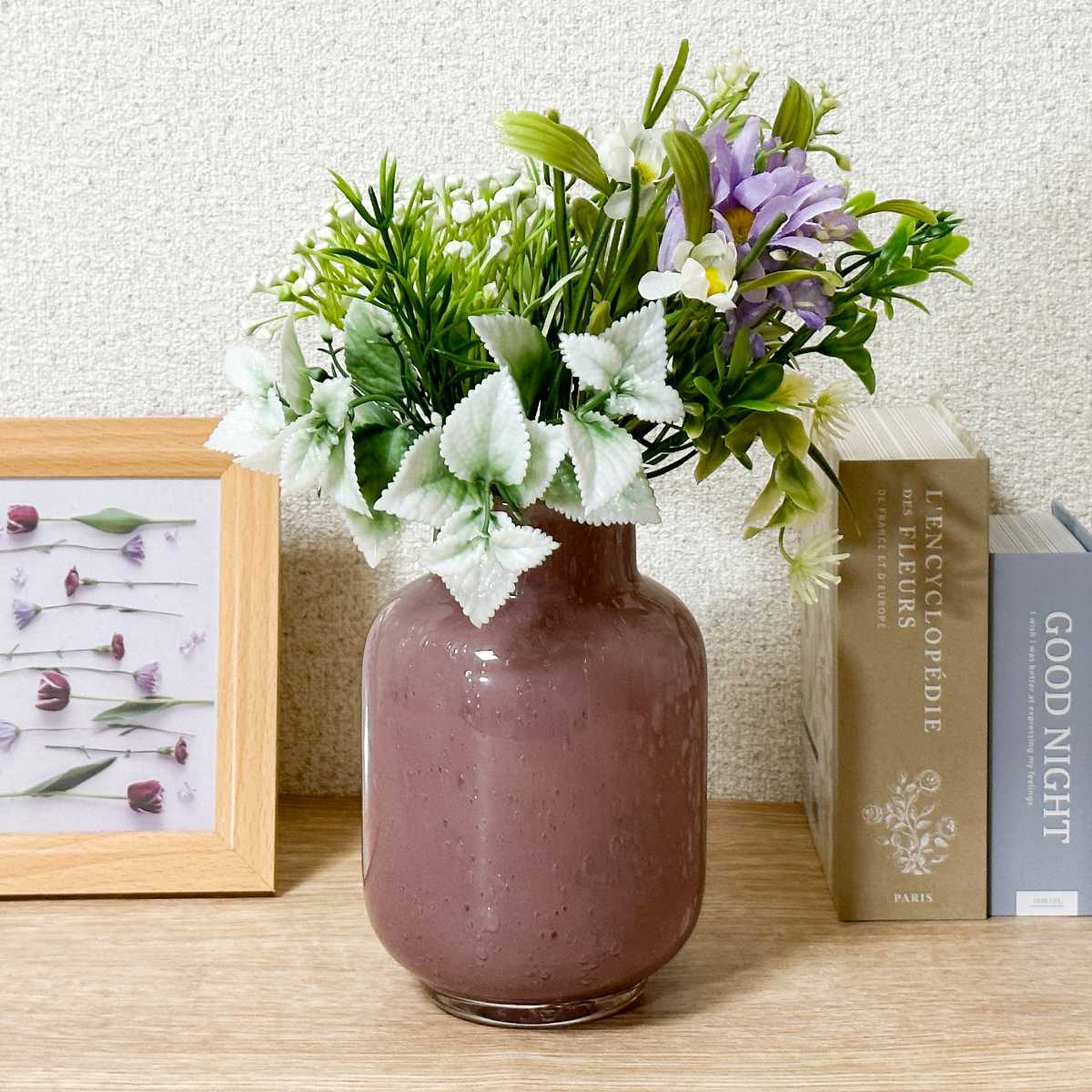 花瓶 DGボトル ガラス 直径10.5x高さ16 （ フラワーベース 花びん