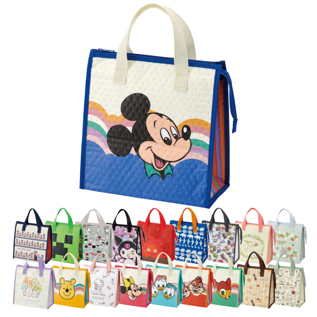 スケーター ランチバッグ 不織布 保冷 キャラクター （ リサラーソン