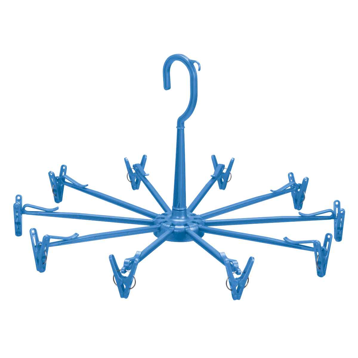 洗濯ハンガー ネオスール ミニパラソルハンガー 10本掛 （ 洗濯 ハンガー ミニ パラソル 折りたたみ たこ足 コンパクト ）