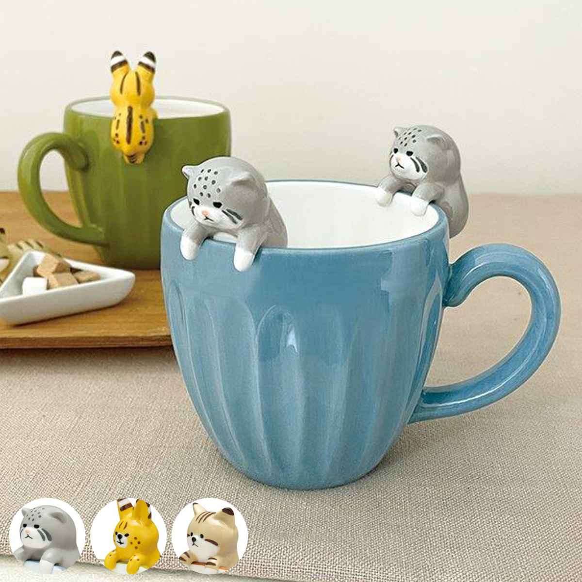 マグカップ 200ml わいるどマグ 陶器 （ マグ コップ カップ アニマル