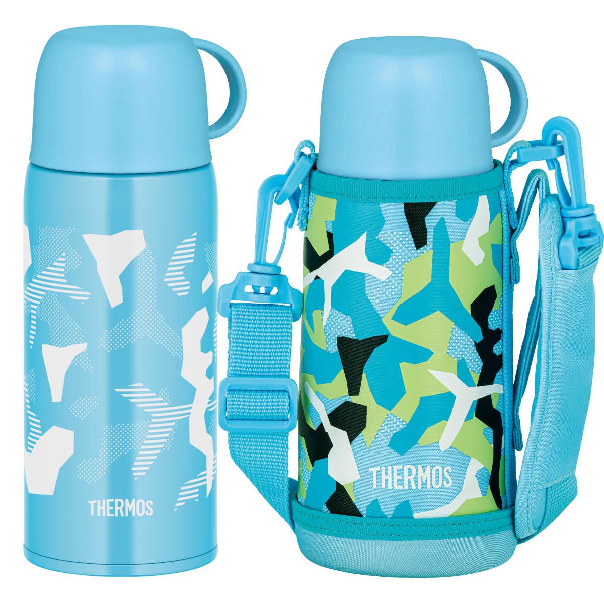 THERMOS（サーモス） 水筒 600ml 2way コップ付き 直飲み ステンレス