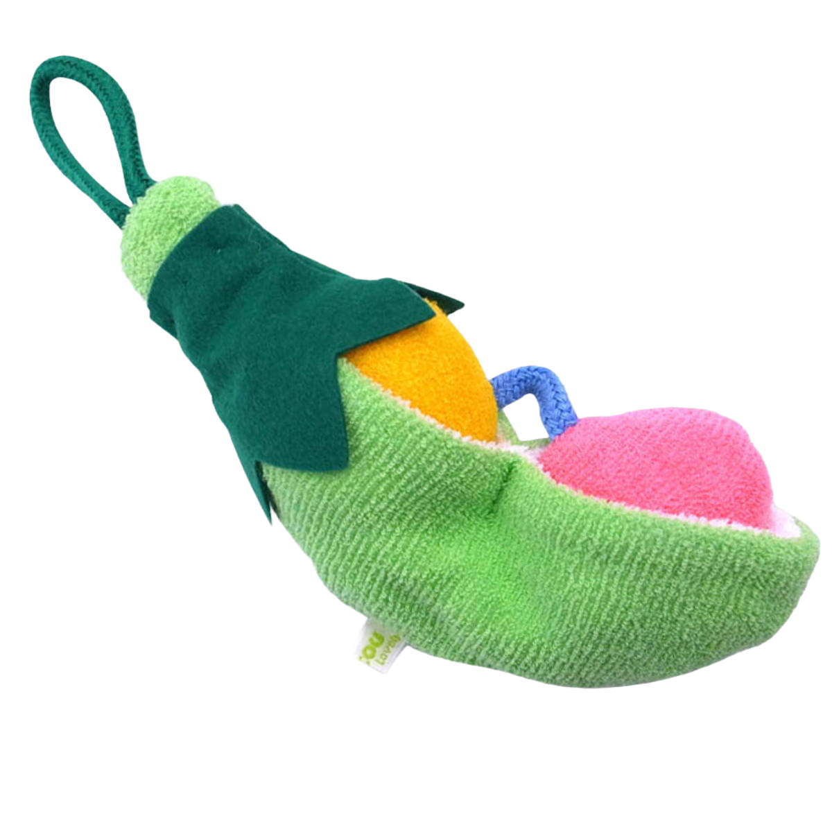 おもちゃ ガラガラ ベビーさやえんどう ベビー 日本製 （ 綿100％ 知育玩具 玩具 ぬいぐるみ ふわふわ 子供 子ども 野菜 やさい カラフル ソフト ）