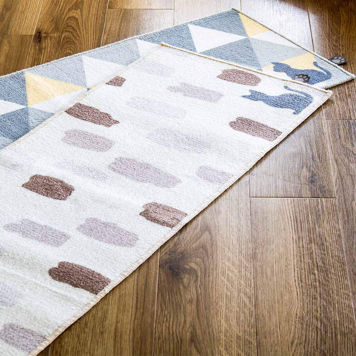 �L�b�`���}�b�g �p�X�e���ƔL�����ꂽ���E�L�b�`���}�b�g 45×240cm �i �L�b�`�� �}�b�g �䏊�}�b�g �L�b�`���p�}�b�g �􂦂� ����~�߉��H 45cm 240cm �l�R �j