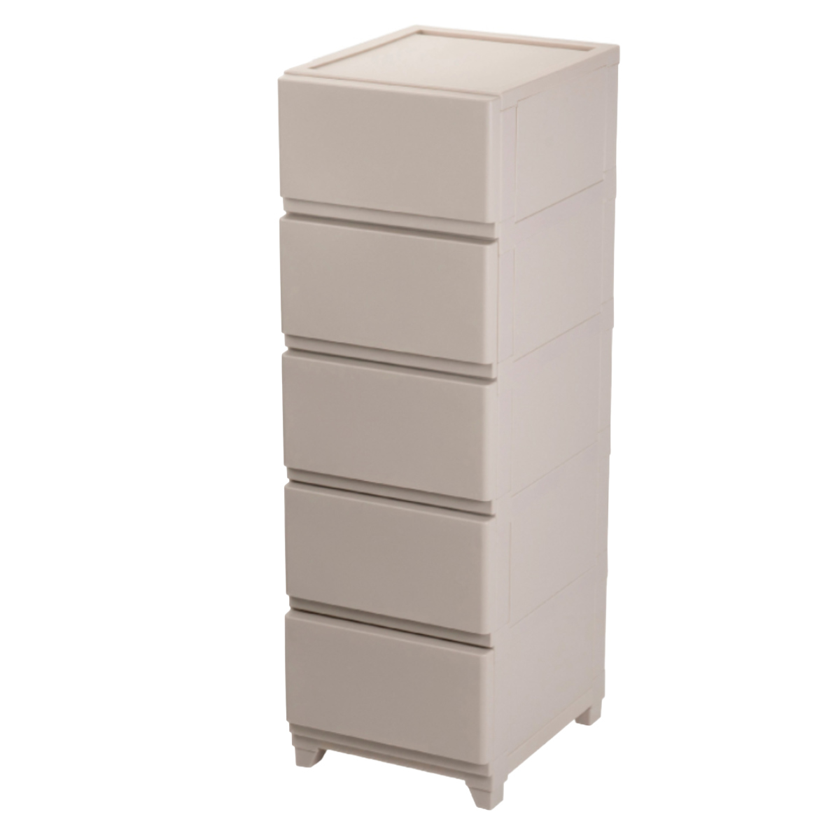 DECONY CEVO CHEST デコニーシーヴォ ワイド5段 グレージュ 公認販売店