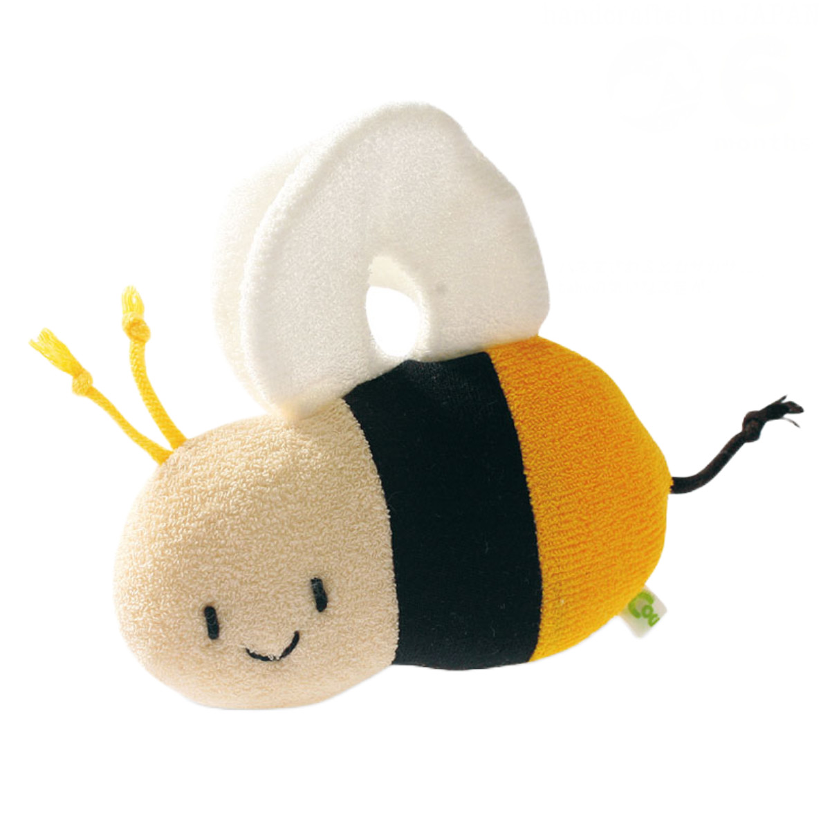 おもちゃ パナパナパッチ 虫 知育 赤ちゃん 日本製 （ 綿100％ 知育玩具 玩具 ぬいぐるみ ふわふわ 子供 子ども ベビー ハチ 蜂 カサカサ ）