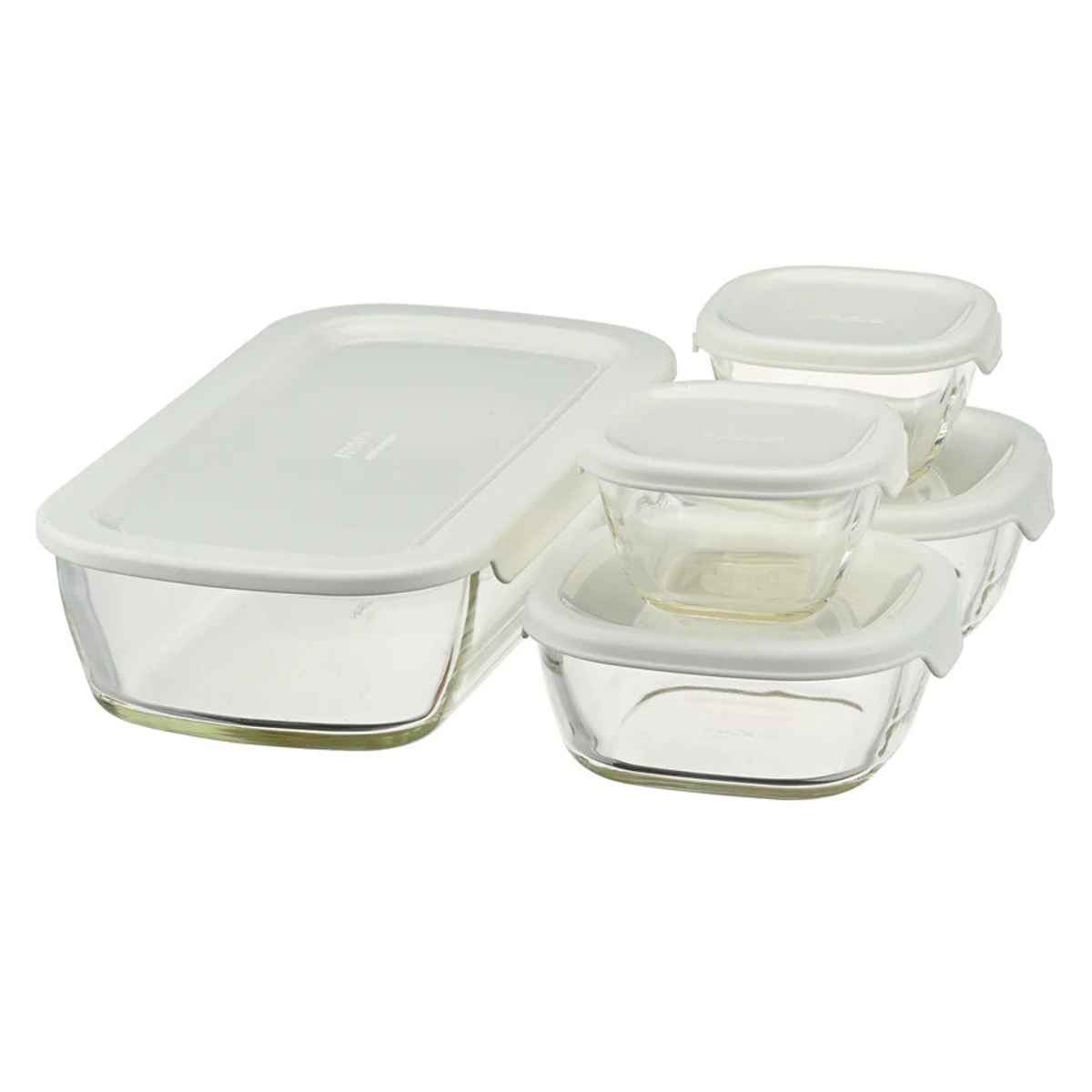 HARIO（ハリオ） 保存容器 110ml 250ml 900ml スタッキング耐熱ガラス