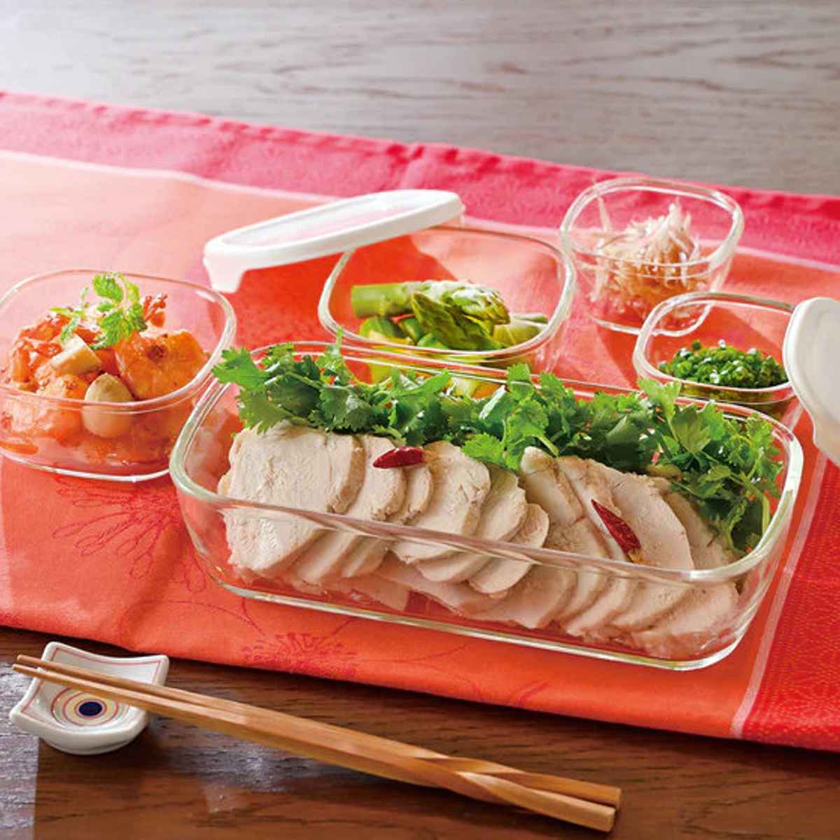 HARIO（ハリオ） 保存容器 110ml 250ml 900ml スタッキング耐熱ガラス