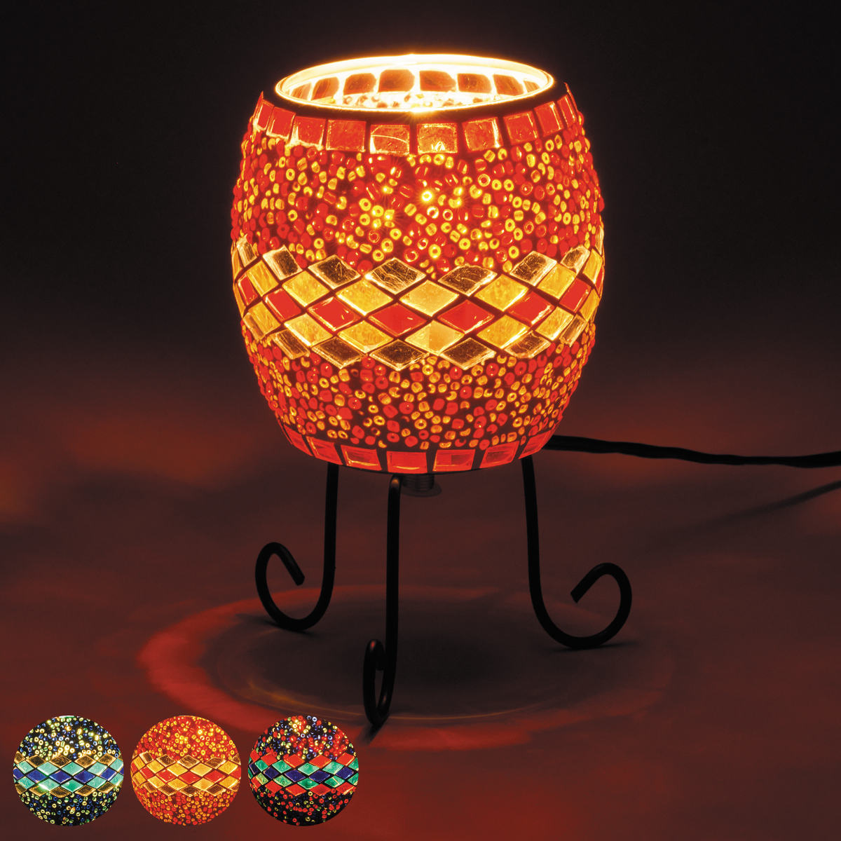 照明 テーブルライト モザイクランプ パルティ （ ライト 間接照明 LED対応 デスクライト インテリアライト 卓上 インテリア おしゃれ ）