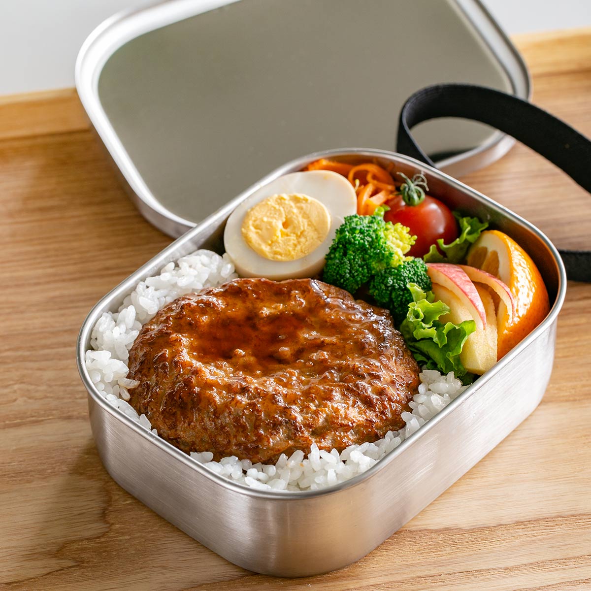 工房アイザワ 弁当箱 670ml UTILE 角型フードボックス 中 （ aizawa