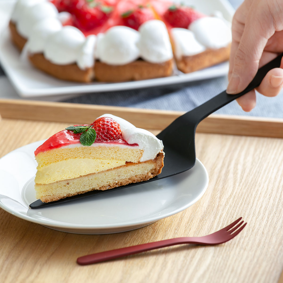 工房アイザワ W＆B ケーキサーバー （ aizawa 日本製 ステンレス