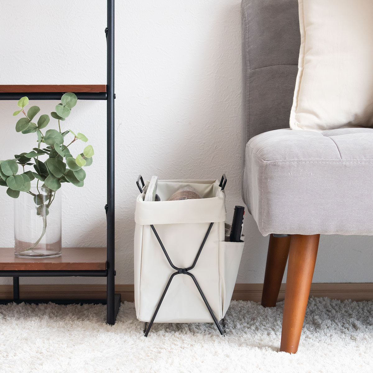 東洋ケース（TOYOCASE） 荷物置き リビングラック 折りたたみ