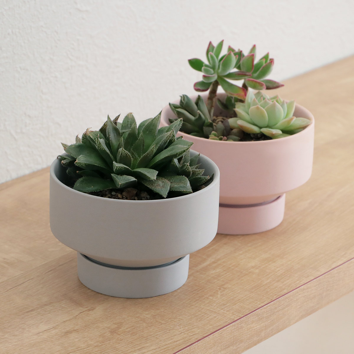 植木鉢 Pim セラミック （ プランター プラントポット 植物用ポット 鉢 花器 鉢カバー ポット 丸 受皿 ）