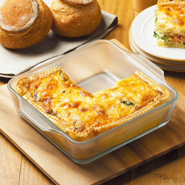 ADERIA グラタン皿 スクエアロースターMS 19×16cm CERA BAKE