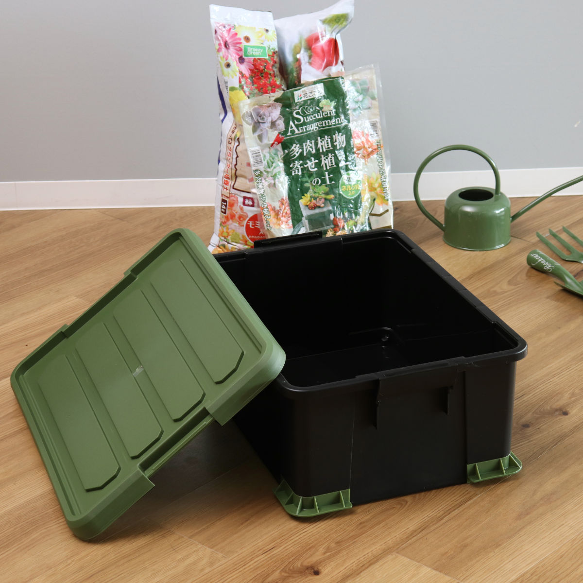 ���[�{�b�N�X 3�Z�b�g N�^�t�R���v���X ATCP-53-23 �t�^�t�� ��39×���s53×����23cm �i ���[�P�[�X ��� ���[ �H� �R���e�i ��v ���b�N�t�� ���{�� �j