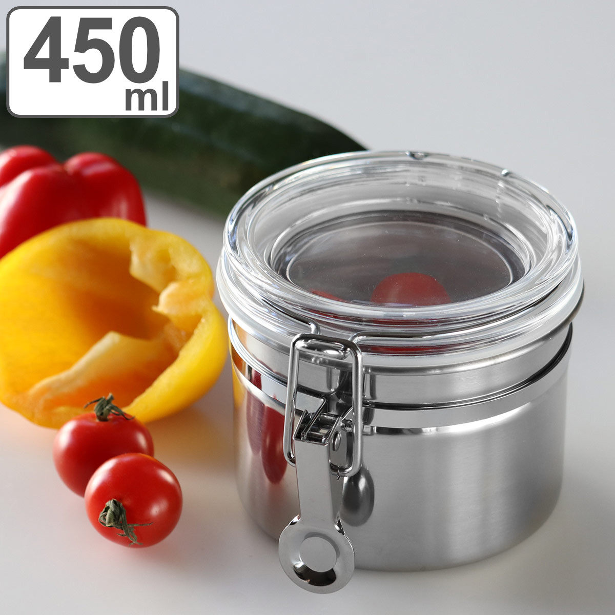 保存容器 450ml ステンレス キャニスター S SALUS