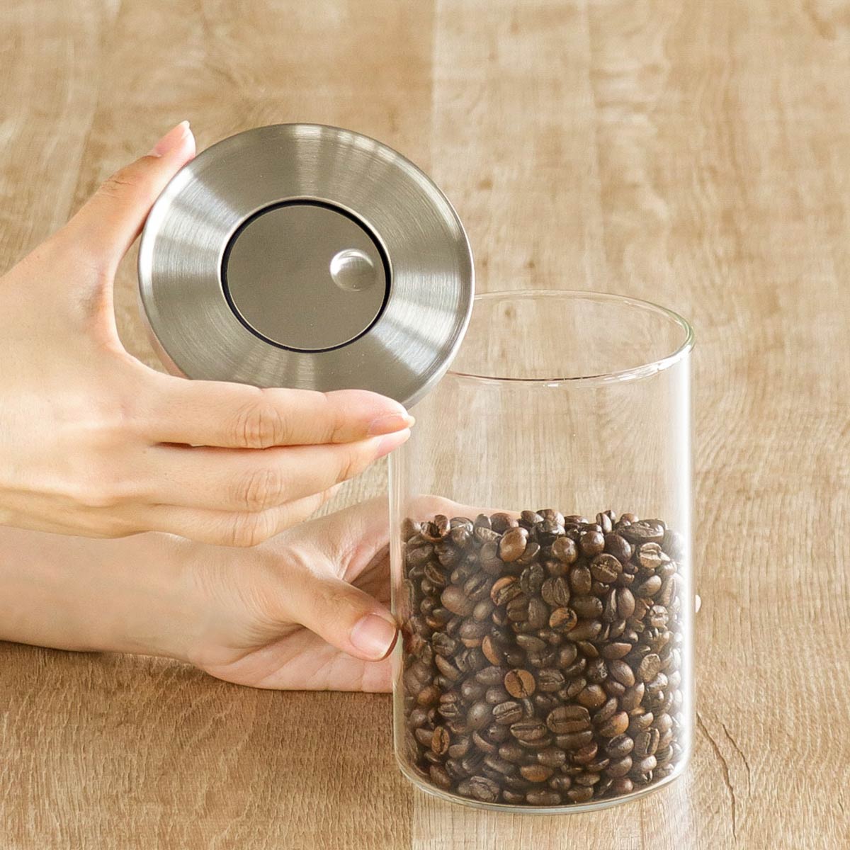 保存容器 プレス キャニスター M SALUS...の詳細画像5