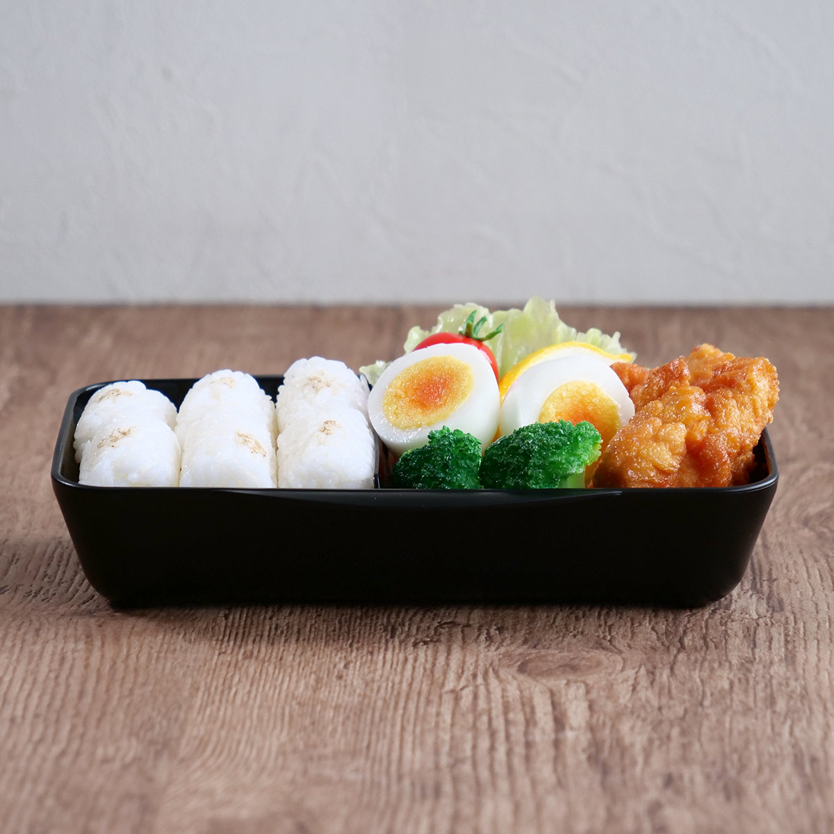 水筒セット ブラック 弁当箱 水筒 お箸 シンプル （ 3点セット ランチ