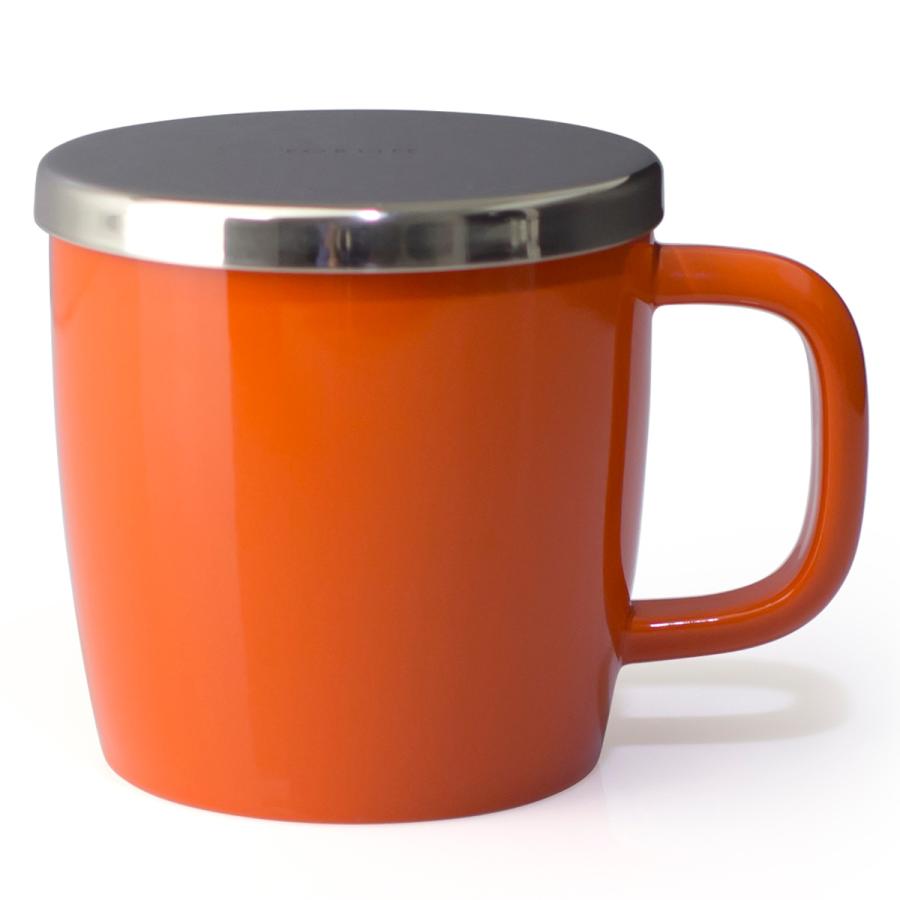 マグカップ フタ付 325ml Brew in Mug ブリューインマグ 陶器 （ ティーカップ カップ コップ 茶こし 茶漉し ストレーナー フィルター付き 1人用 ）｜interior-palette｜03