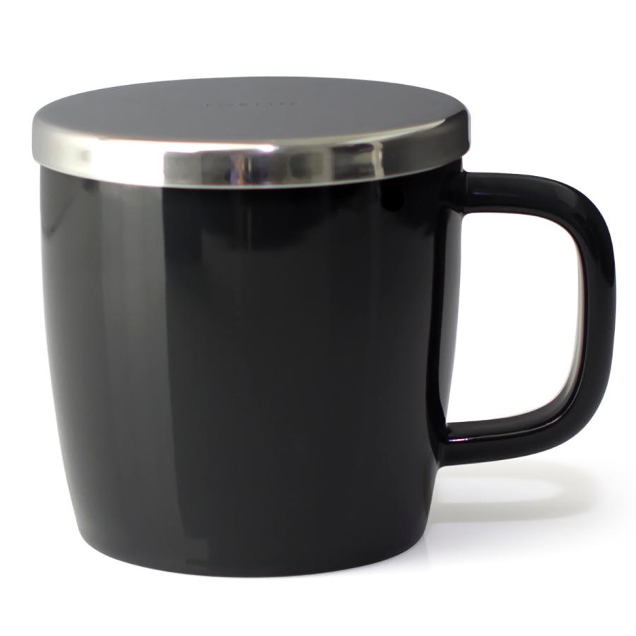 マグカップ フタ付 325ml Brew in Mug ブリューインマグ 陶器 （ ティーカップ カップ コップ 茶こし 茶漉し ストレーナー フィルター付き 1人用 ）｜interior-palette｜04