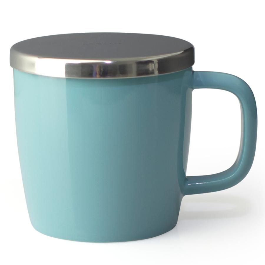 マグカップ フタ付 325ml Brew in Mug ブリューインマグ 陶器 （ ティーカップ カップ コップ 茶こし 茶漉し ストレーナー フィルター付き 1人用 ）｜interior-palette｜10