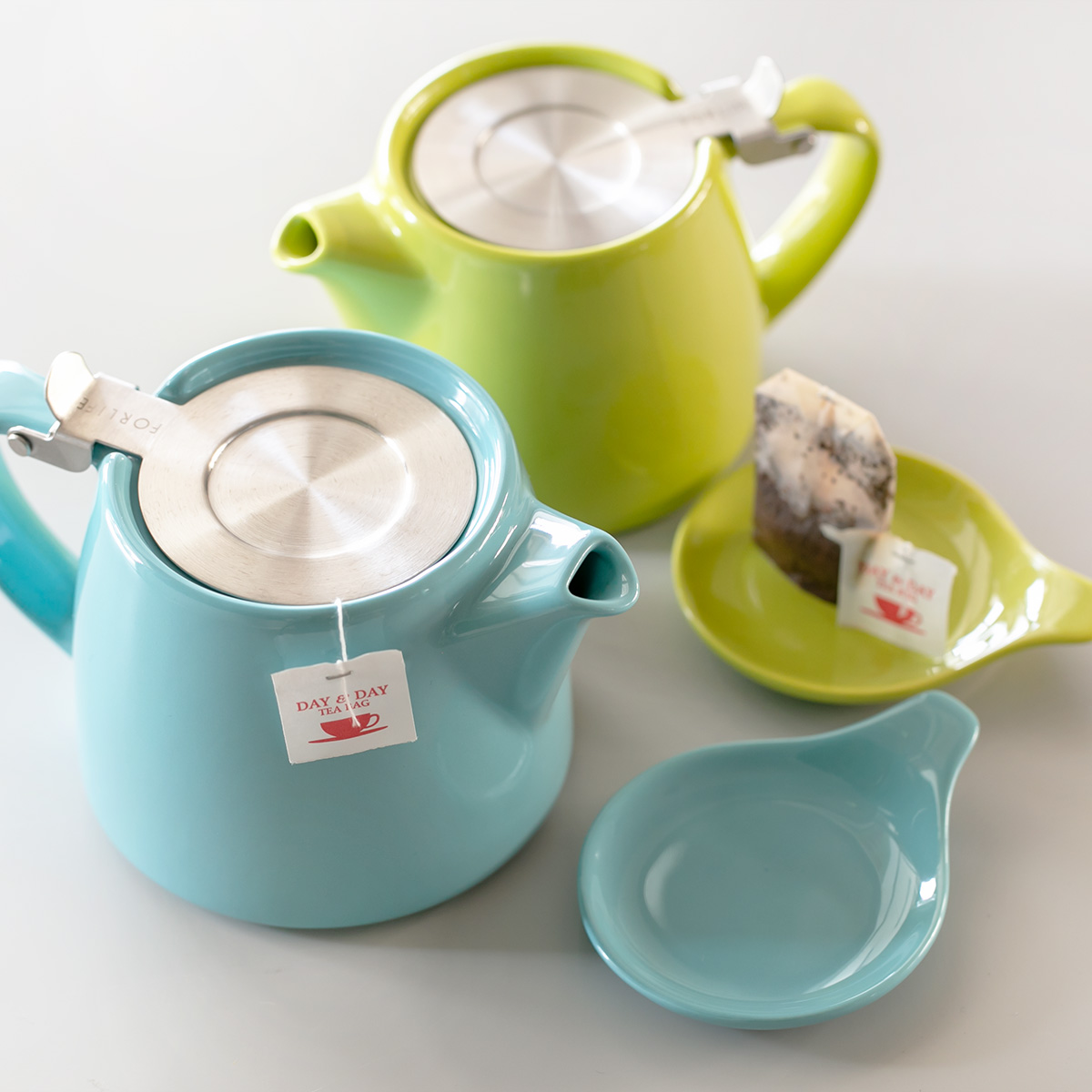 FORLIFE JAPAN ティーポット 530ml スタンプティーポット 硬質陶器