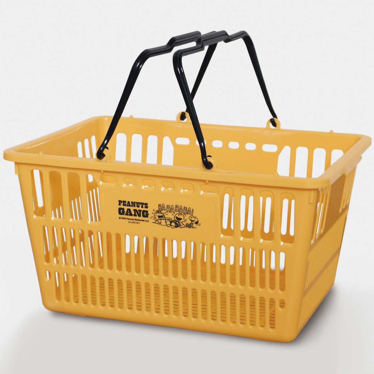 錦化成 バスケット スヌーピー ショッピングバスケット 買い物かご