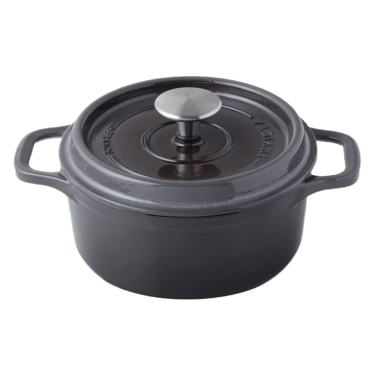 INVICTA キャセロール 22cm ラウンド IH対応 両手鍋 （ インビクタ