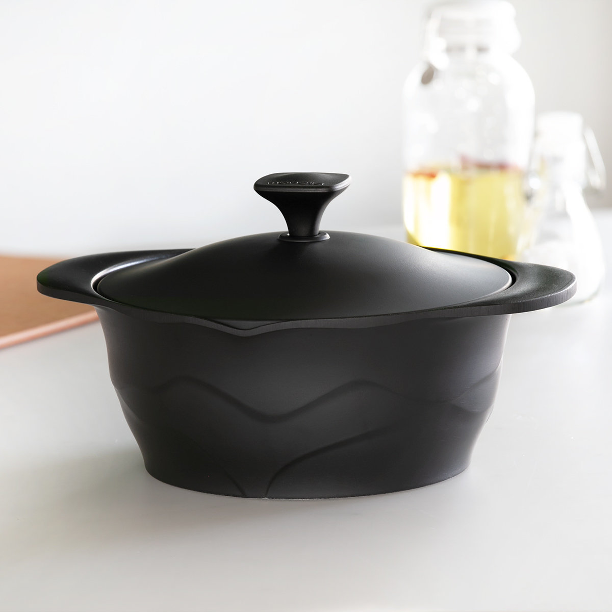 moneta - Lirica キャセロール 20珊 IH相応う 食洗機相応う 両手なべ （ 屁っ放り火相応う なべ 全能鍋 御鍋 両手なべ フッ素細工 たわい無い 蓋付き添い人 PFAS無償性 PFOA無償性 ） キッチン、日用品、文具-鍋、グリル-調理器具