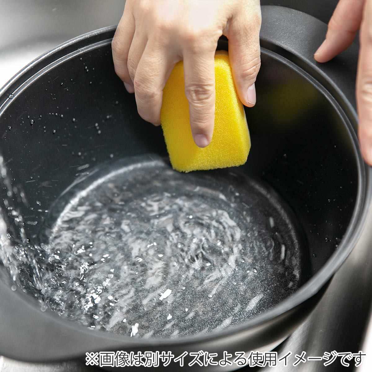 Lirica スキレット 26cm IH対応 食洗機対応 両手鍋 （ ガス火対応 なべ 万能鍋 お鍋 両手なべ フッ素加工 軽い 蓋付き PFASフリー PFOAフリー ）の画像