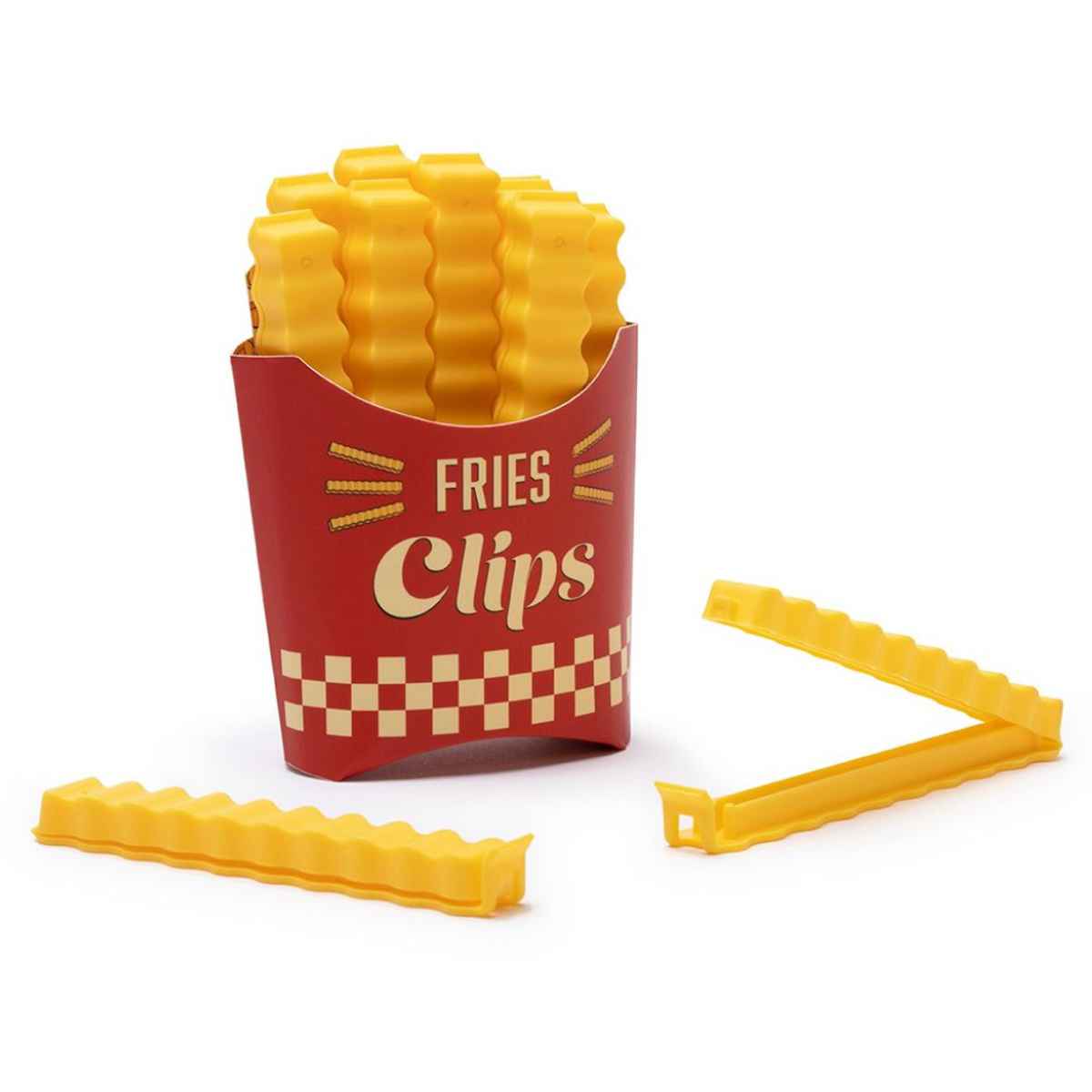 キッチンクリップ PELEG DESIGN フライドポテトクリップ （ ペレグデザイン キッチン クリップ マルチクリップ 袋止めクリップ 袋留めクリップ 保存クリップ ）