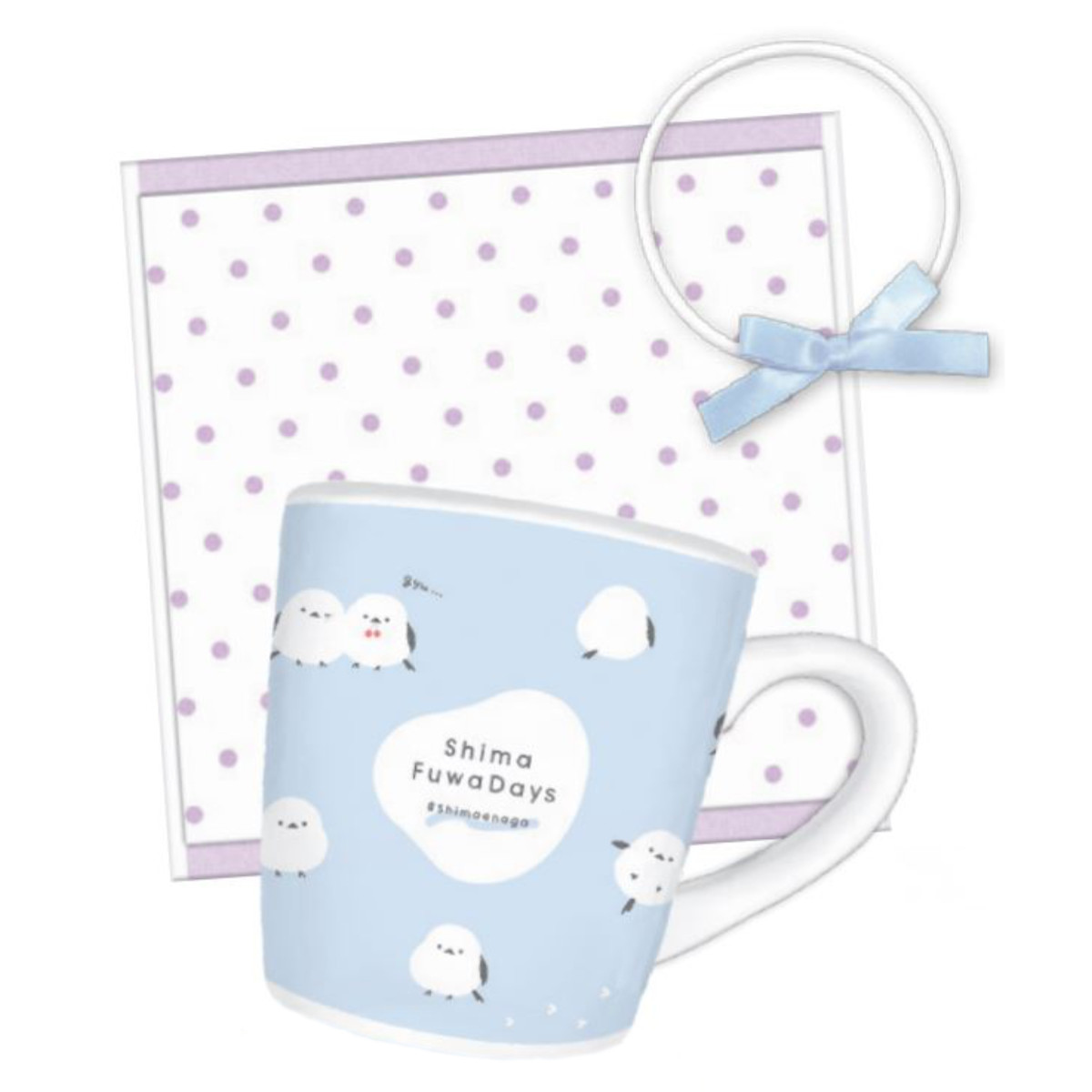 マグカップ＆タオルセット なにしてるの （ マグ コップ カップ ミニ