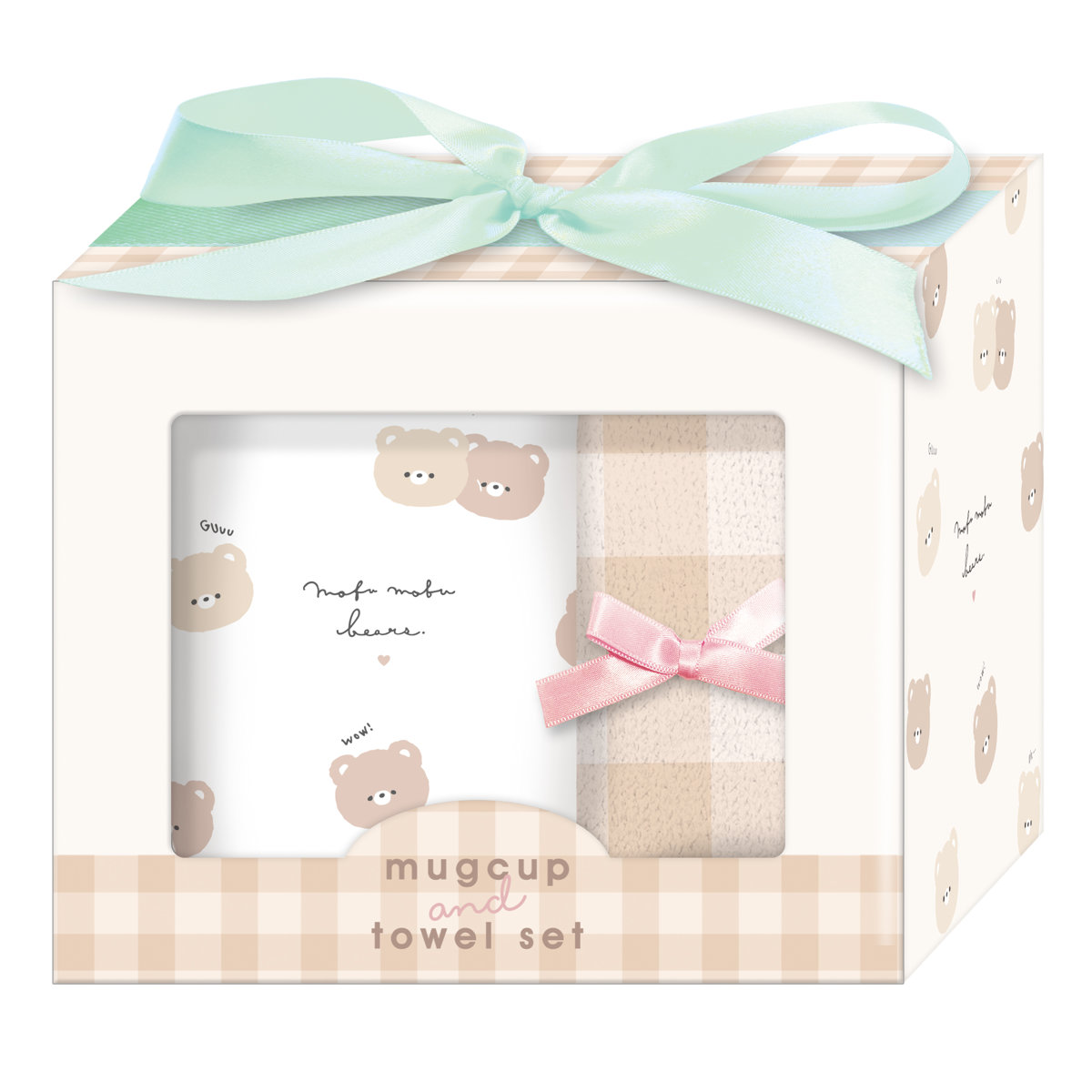 マグカップ＆タオルセット なにしてるの （ マグ コップ カップ ミニ