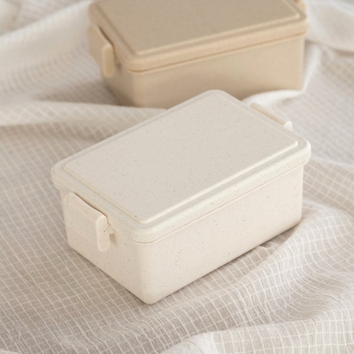 弁当箱　保冷　ホワイトサンド　保冷蓋　フタ　スクエアM 保冷剤一体型　400ml 三好製作所 お弁当箱 GEL-COOL square M ジェラート 1段 400ml （ 弁当