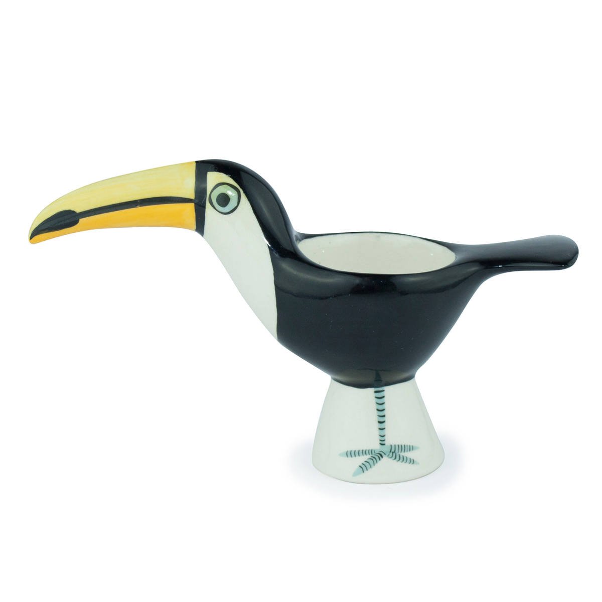 エッグカップ Hannah Turner Egg cups （ ハンナターナー エッグスタンド 陶器 卵立て 食器 朝食 ゆで卵 小物入れ 小物収納 くじゃく 鳥 ） | Hannah Turner | 16