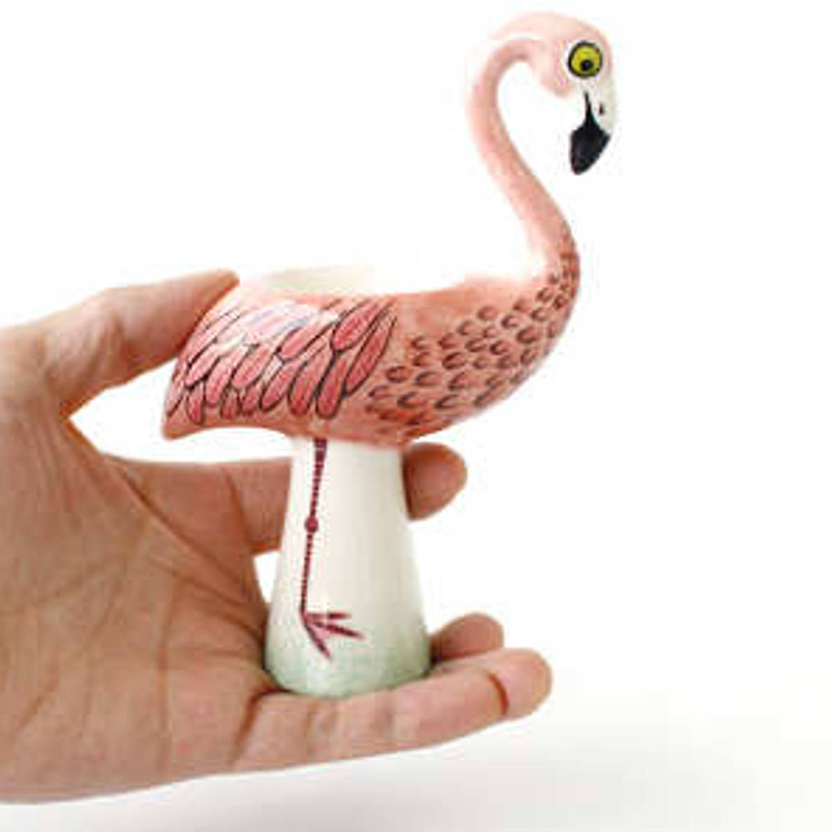 エッグカップ Hannah Turner Egg cups （ ハンナターナー エッグスタンド 陶器 卵立て 食器 朝食 ゆで卵 小物入れ 小物収納 くじゃく 鳥 ） | Hannah Turner | 20