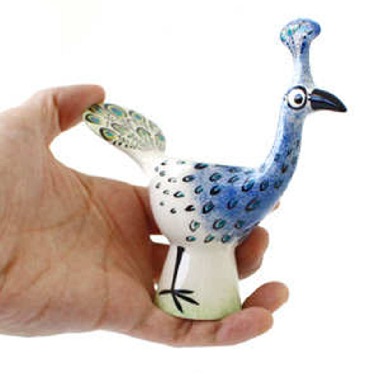 エッグカップ Hannah Turner Egg cups （ ハンナターナー エッグスタンド 陶器 卵立て 食器 朝食 ゆで卵 小物入れ 小物収納 くじゃく 鳥 ） | Hannah Turner | 09