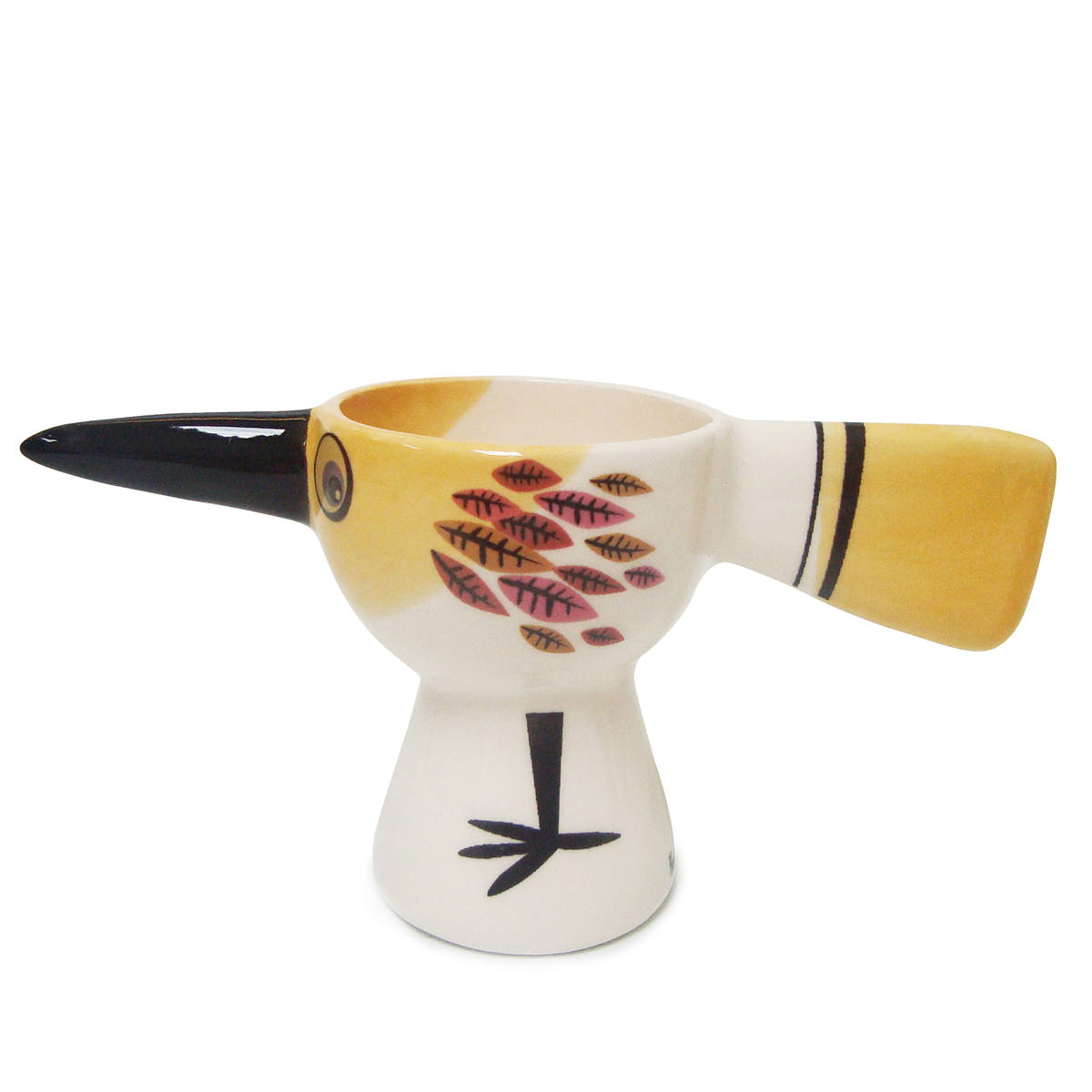 エッグカップ Hannah Turner Egg cups Birdy 小鳥 （ ハンナターナー エッグスタンド 陶器 卵立て 食器 朝食 ゆで卵 小物入れ 小物収納 鳥 ） | Hannah Turner | 14