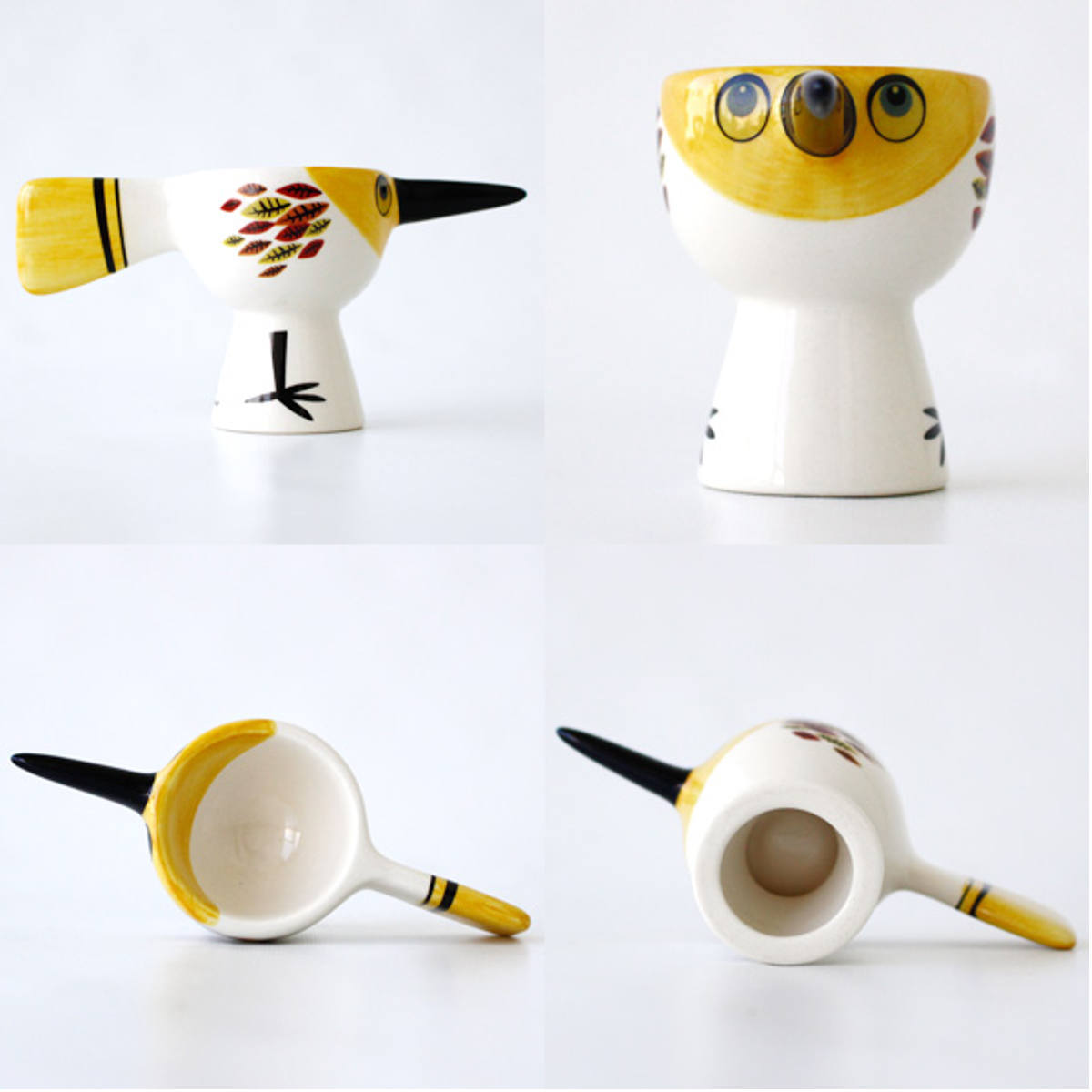 エッグカップ Hannah Turner Egg cups Birdy 小鳥 （ ハンナターナー エッグスタンド 陶器 卵立て 食器 朝食 ゆで卵 小物入れ 小物収納 鳥 ） | Hannah Turner | 06
