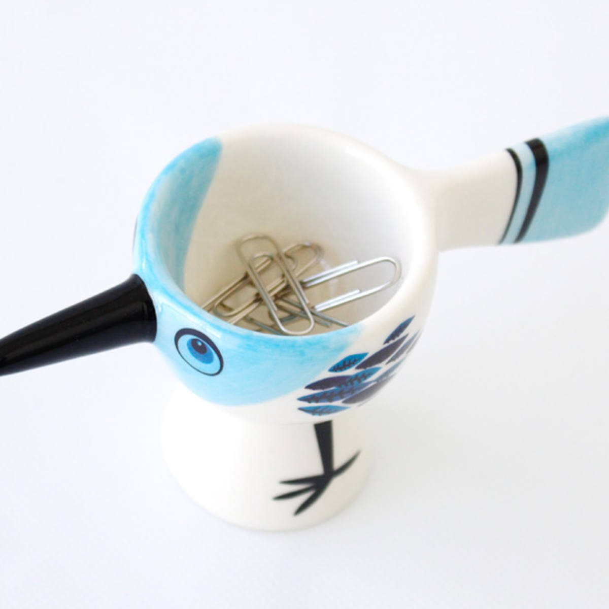 エッグカップ Hannah Turner Egg cups Birdy 小鳥 （ ハンナターナー エッグスタンド 陶器 卵立て 食器 朝食 ゆで卵 小物入れ 小物収納 鳥 ） | Hannah Turner | 07