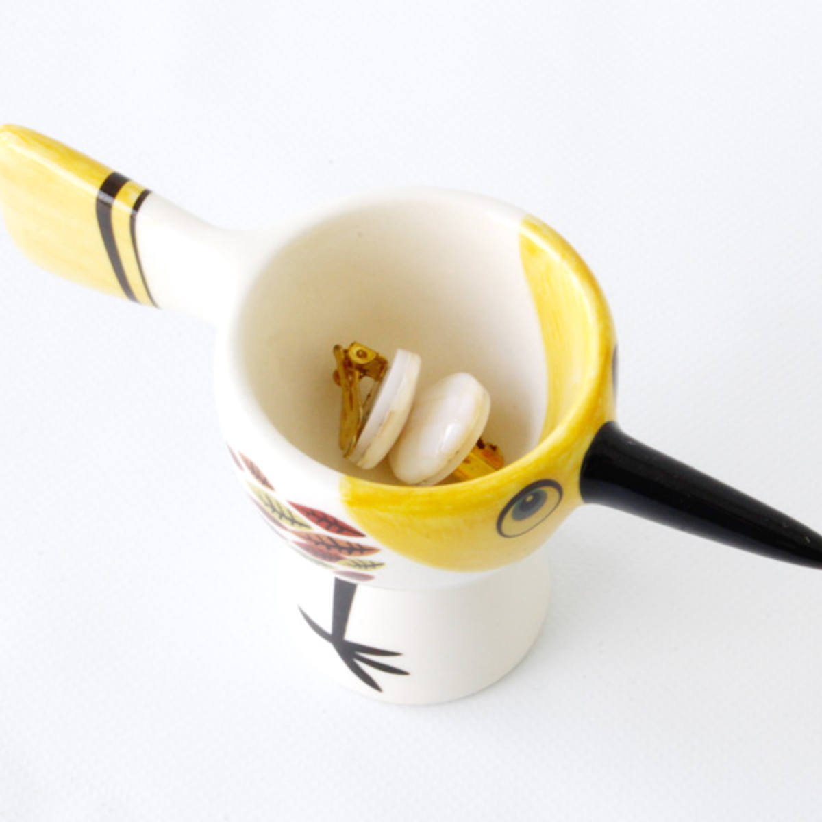 エッグカップ Hannah Turner Egg cups Birdy 小鳥 （ ハンナターナー エッグスタンド 陶器 卵立て 食器 朝食 ゆで卵 小物入れ 小物収納 鳥 ） | Hannah Turner | 08
