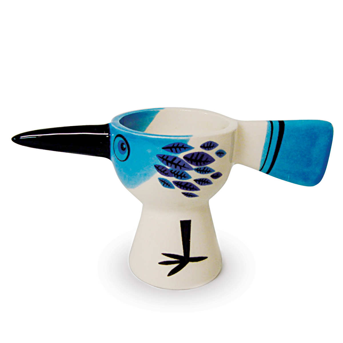 エッグカップ Hannah Turner Egg cups Birdy 小鳥 （ ハンナターナー エッグスタンド 陶器 卵立て 食器 朝食 ゆで卵 小物入れ 小物収納 鳥 ） | Hannah Turner | 01
