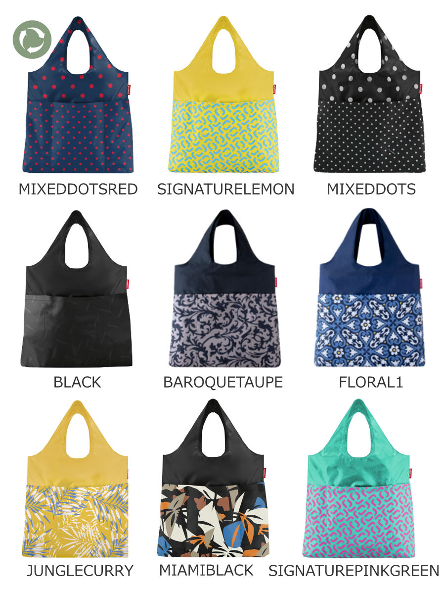 (アウトレット)エコバッグ reisenthel MINI MAXI SHOPPER PLUS 20L ( ライゼンタール ミニマキシショッパープラス ポケット 撥水加工 大容量 ) 関連画像2