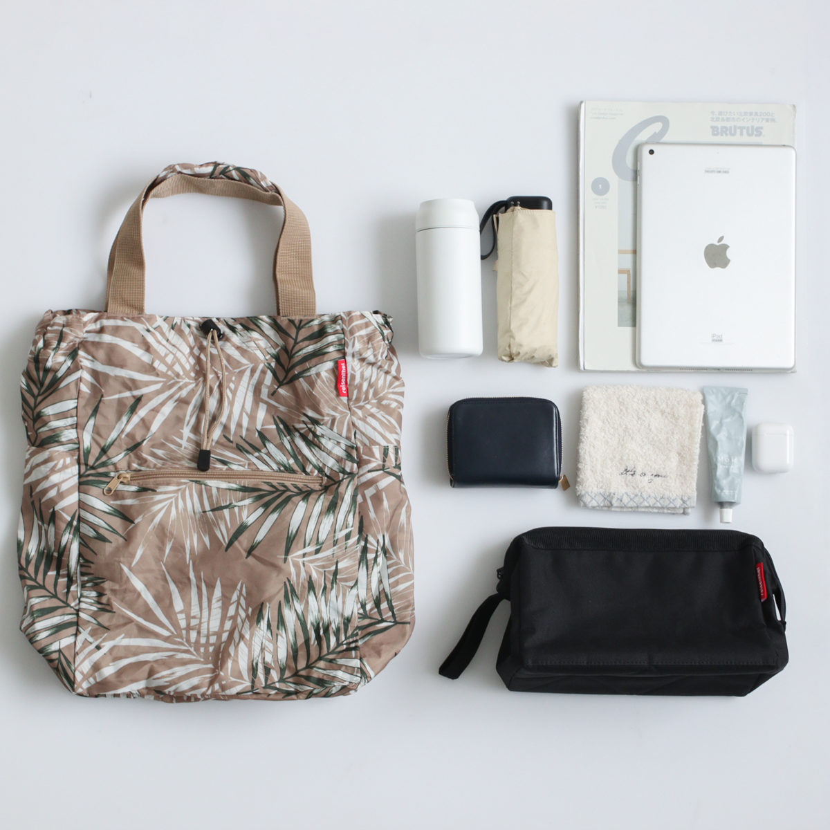 エコバッグ リュック 折りたたみ reisenthel MINI MAXI 2-IN-1 PLUS （ ライゼンタール リュックサック トートバッグ 軽量 撥水加工 買物 旅行 ） | reisenthel | 20