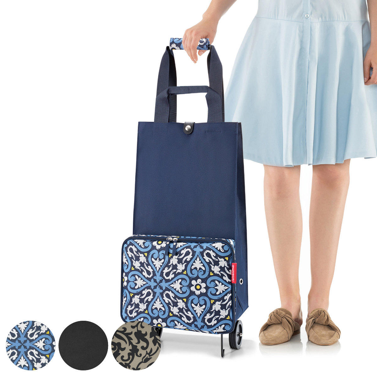 ショッピングカート ライゼンタール FOLDABLETROLLEY （ reisenthel 30L 買い物カート 折りたたみ コンパクト キャリーカート 2輪 エコバッグ 大容量 軽量 ）