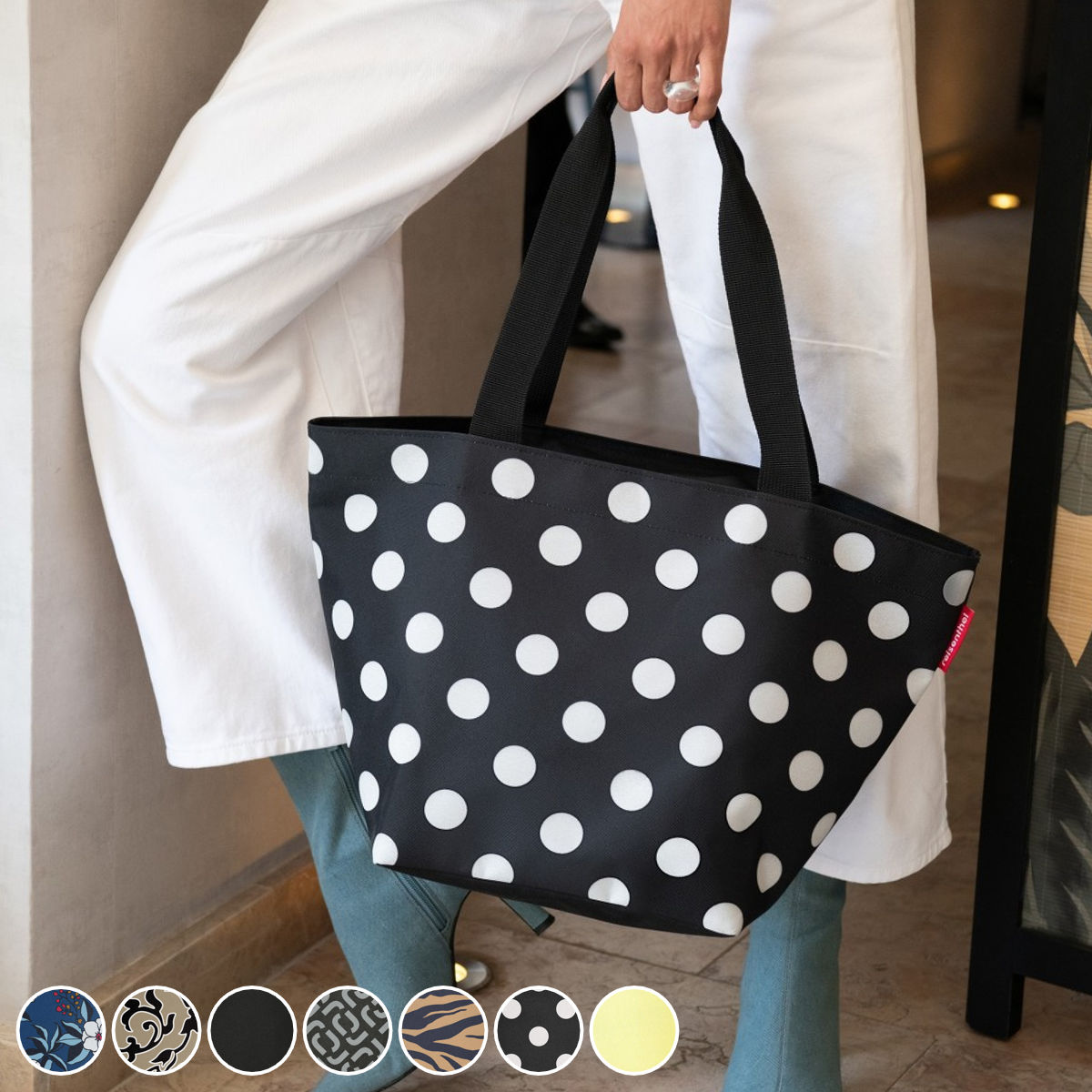 ショッピングバッグ ライゼンタール SHOPPER M （ reisenthel トートバッグ エコバッグ マチ広 ファスナー付き バッグ レディース ショルダー ）