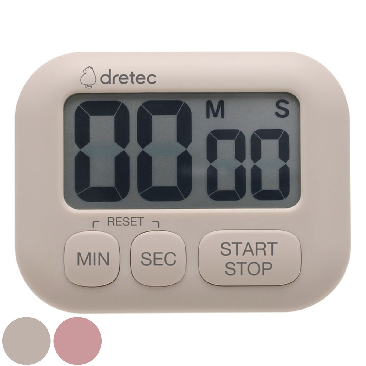 ドリテック キッチンタイマー ポポラ 壁掛け 置き型 （ dretec